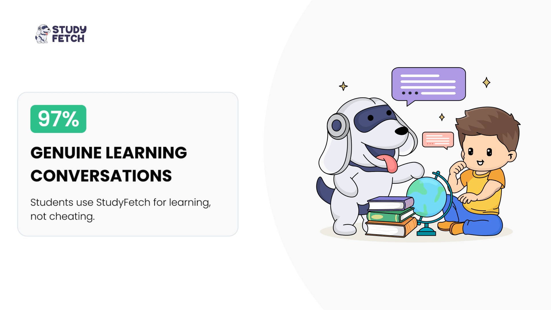 Purpose-Built AI Drives Genuine Learning: Insights from 1 Million Conversations
