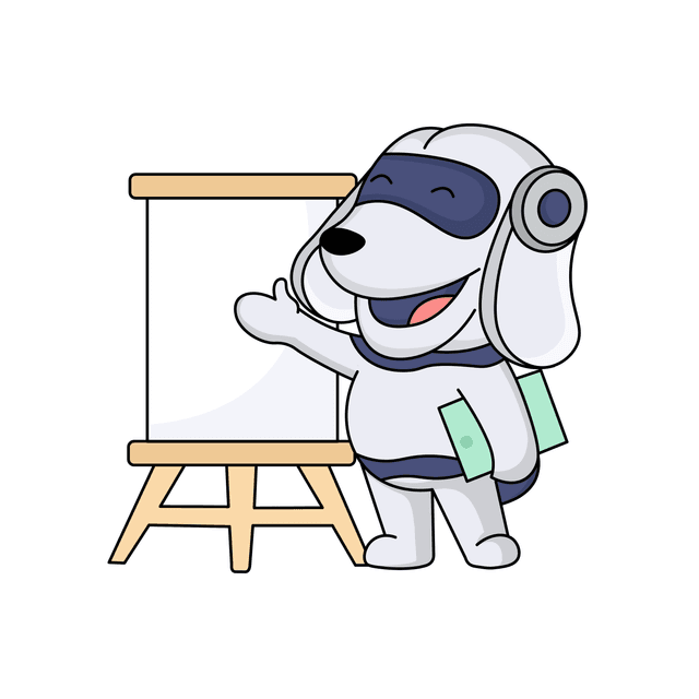 Dog Astronaut Teaching
