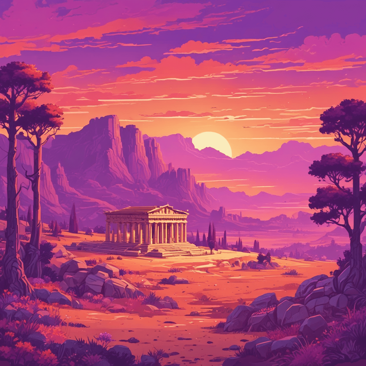 Ancient Greek Government Dash game banner