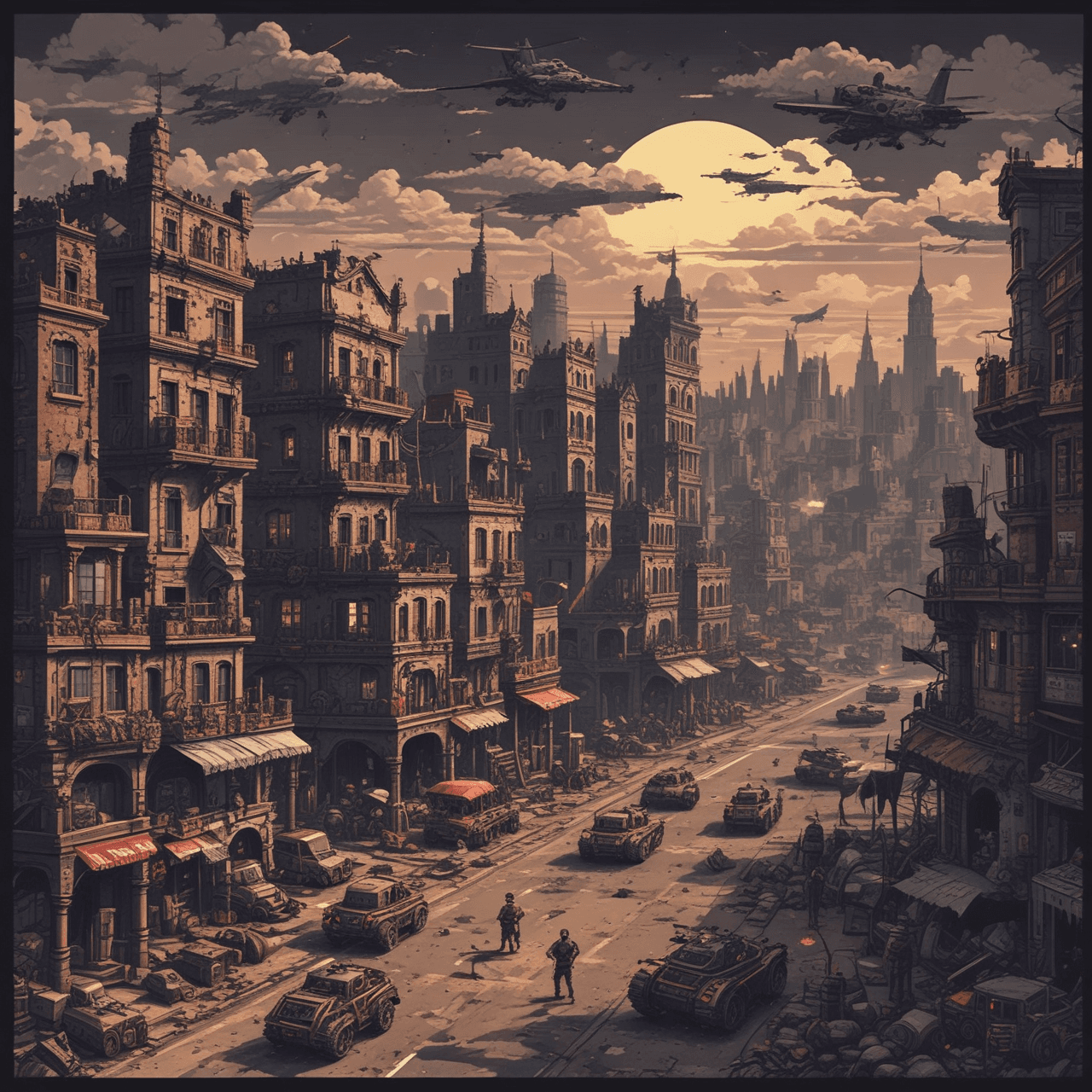 WWII Blitz Race game banner
