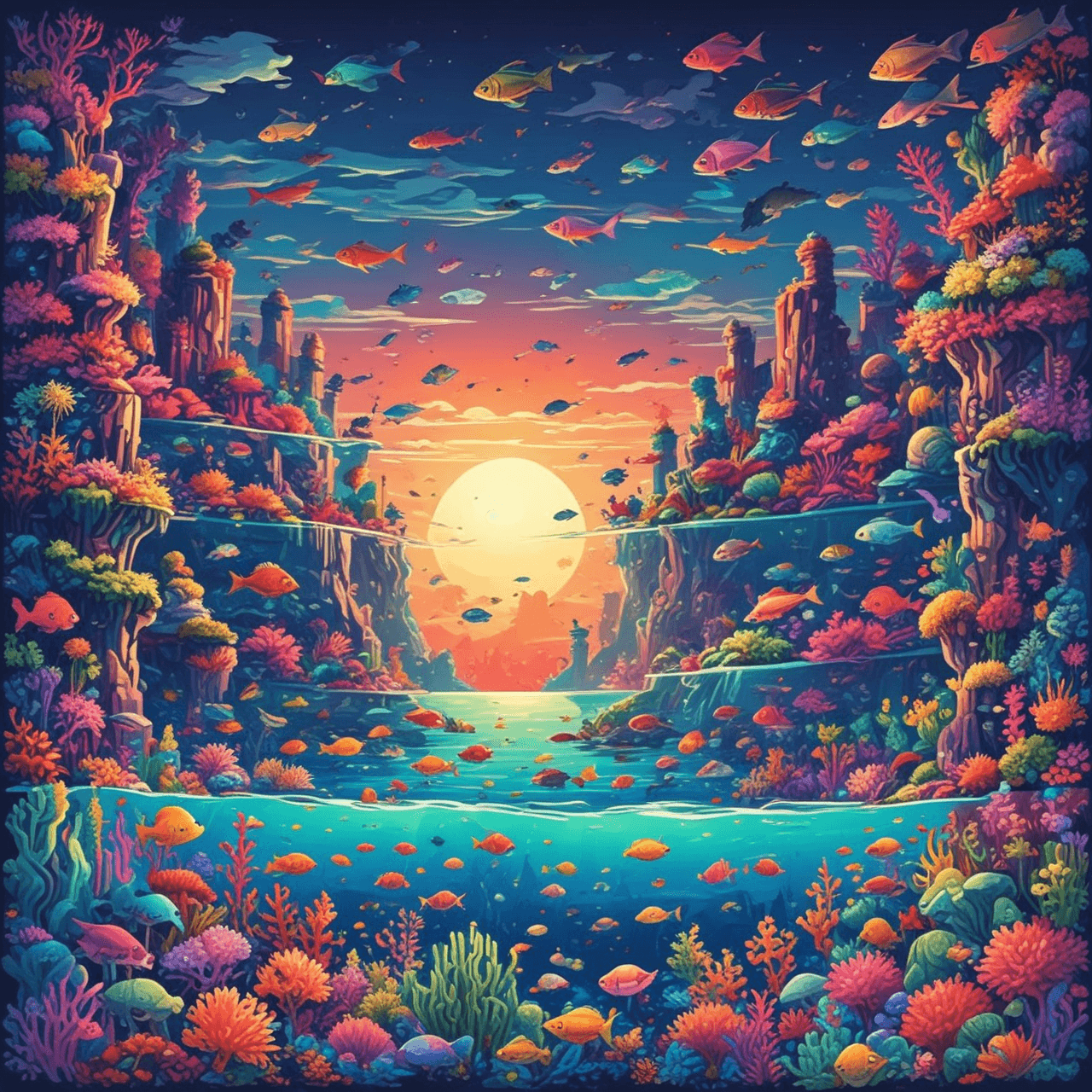 Ocean Quiz Adventure game banner