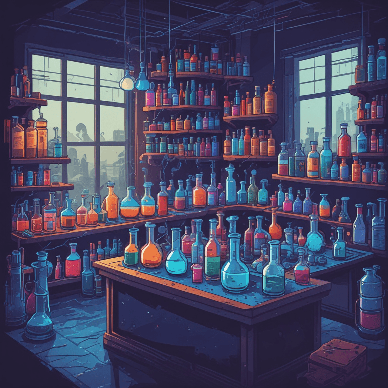 Chemical Reaction Defenders game banner
