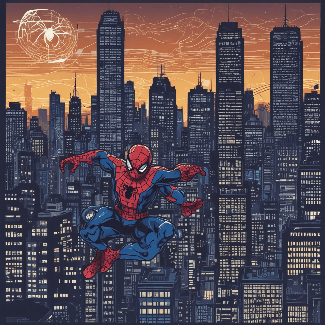 Spider-Heart Hero game banner
