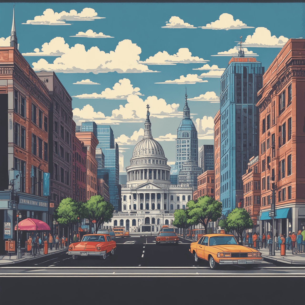 Civics City Run game banner