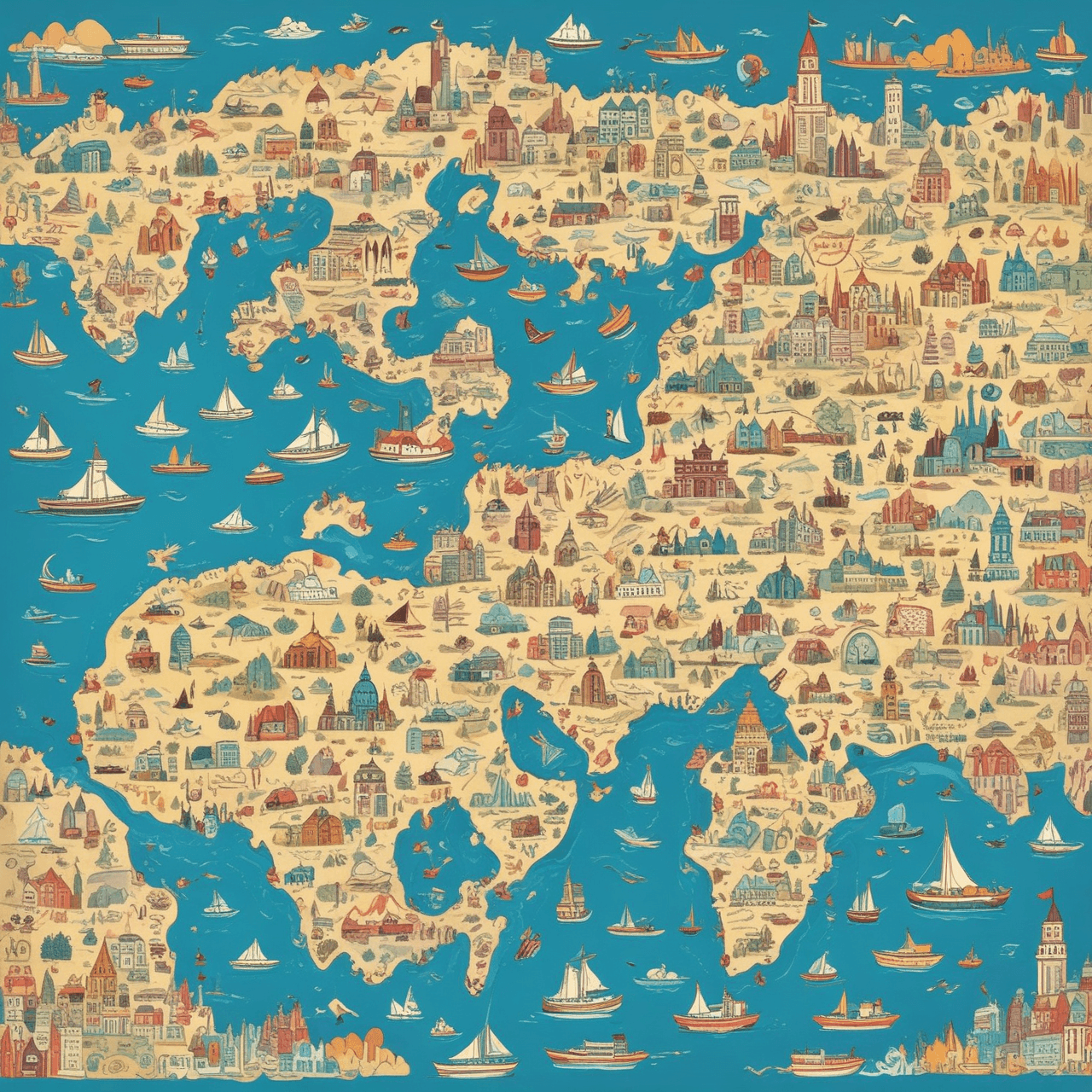 Geography Runner Quiz game banner