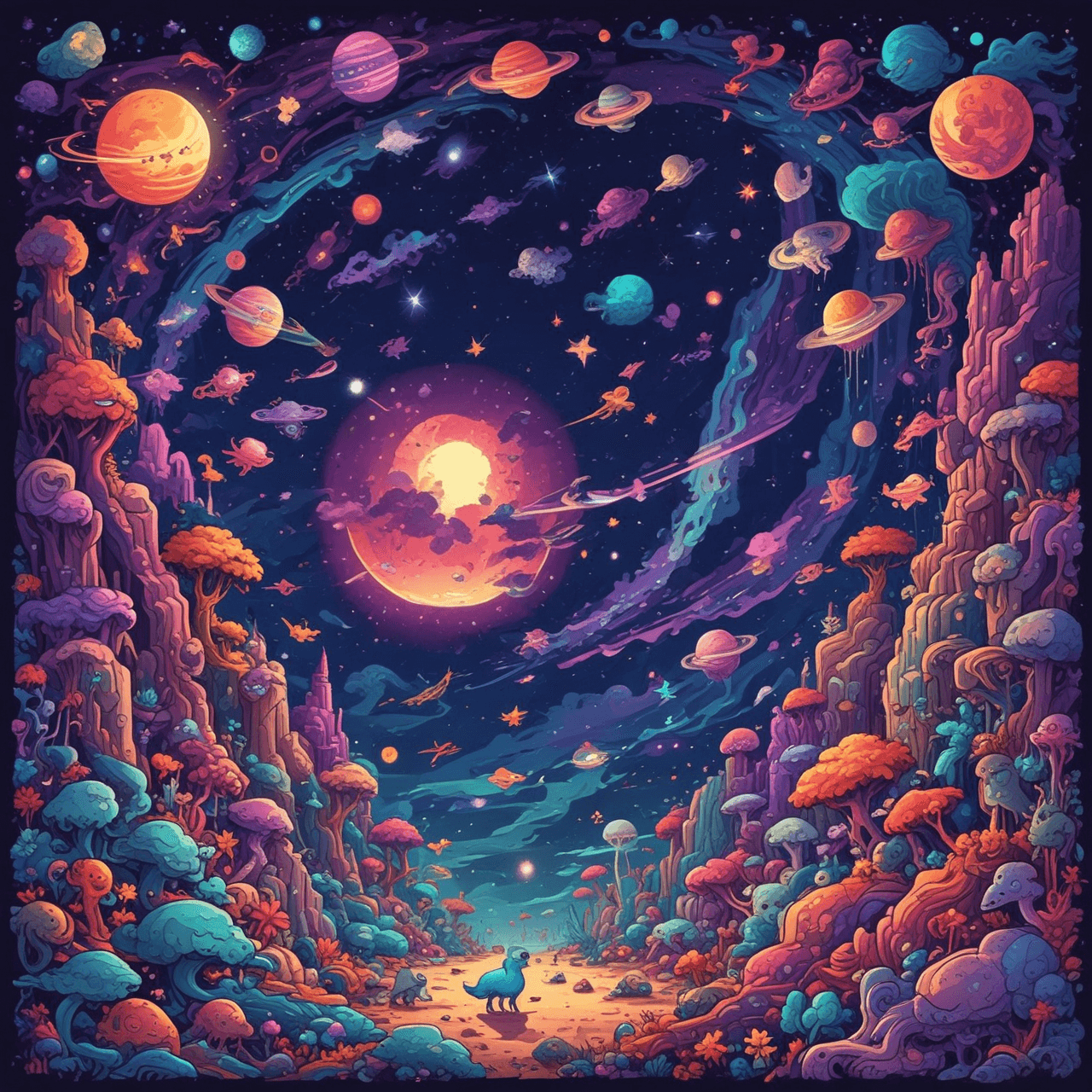 Galactic Biologist Jetpack game banner