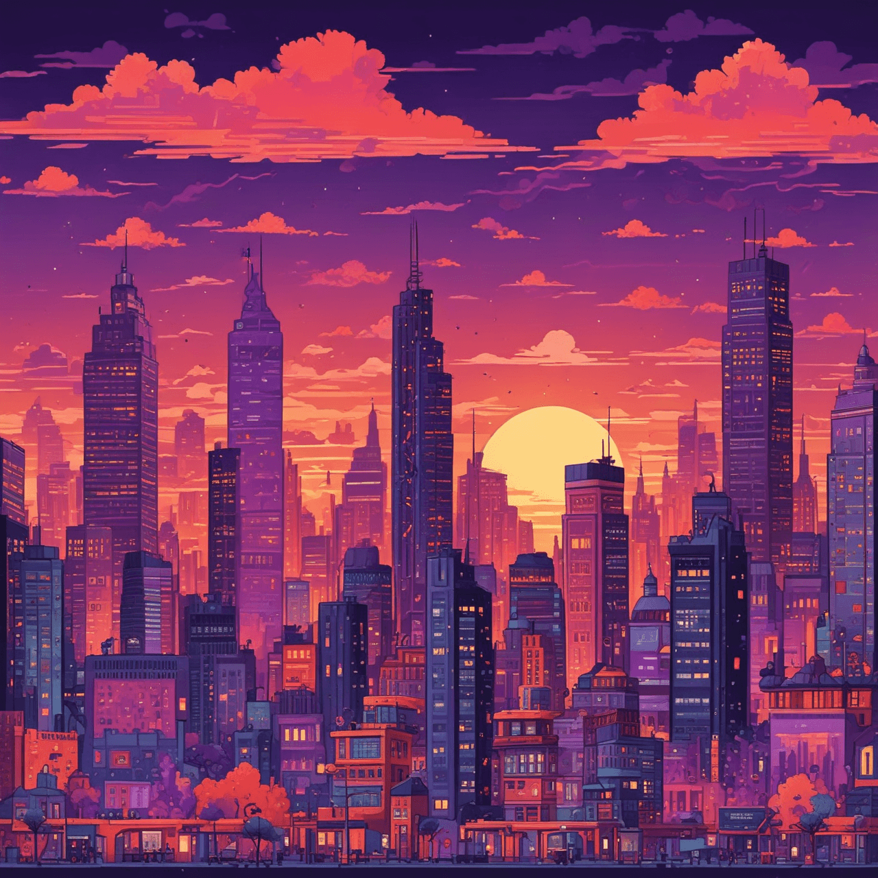 Grammar City Run game banner