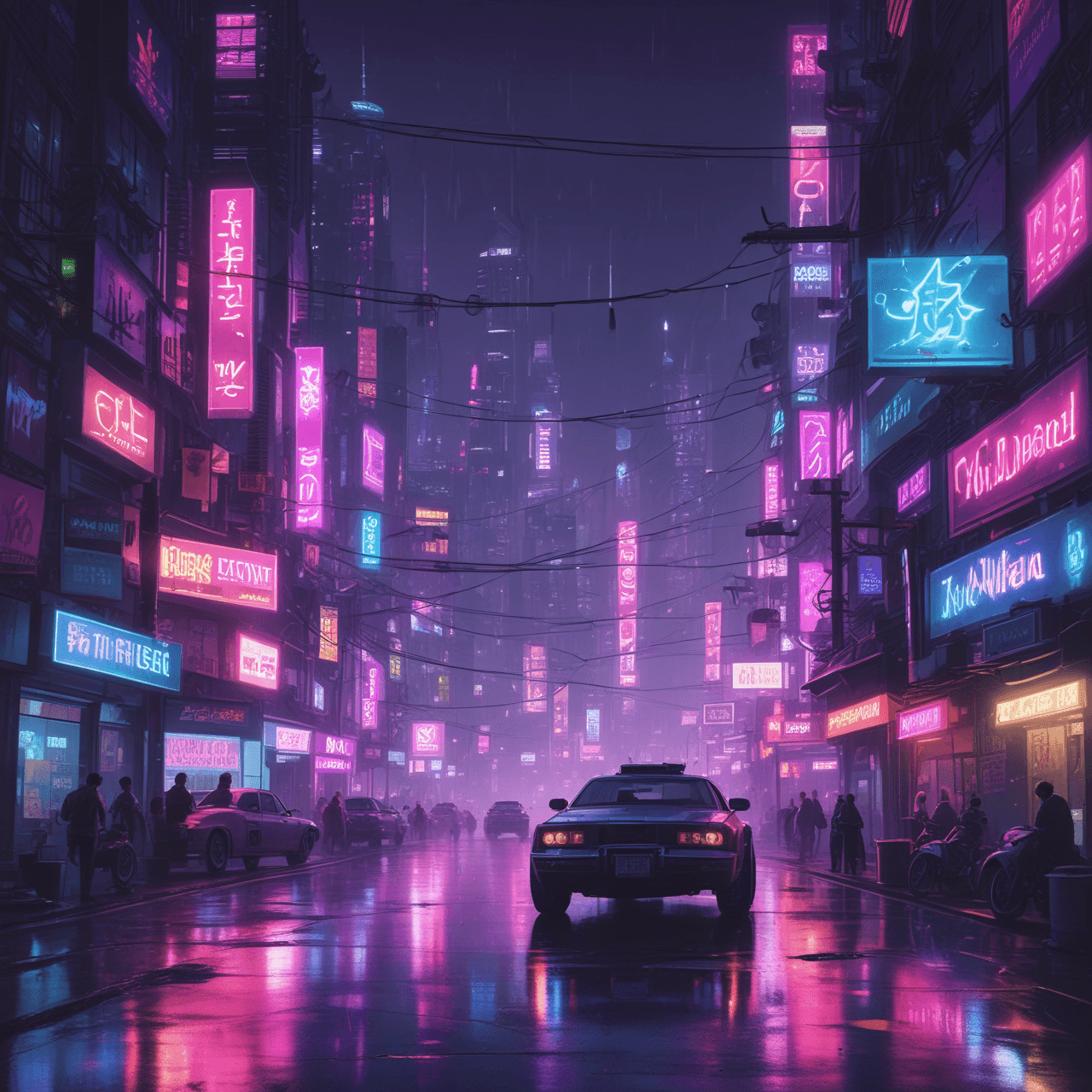 Cyberpunk Force Run game banner