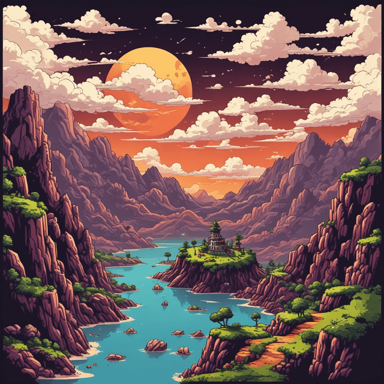 Teyvat Runner Quiz game banner