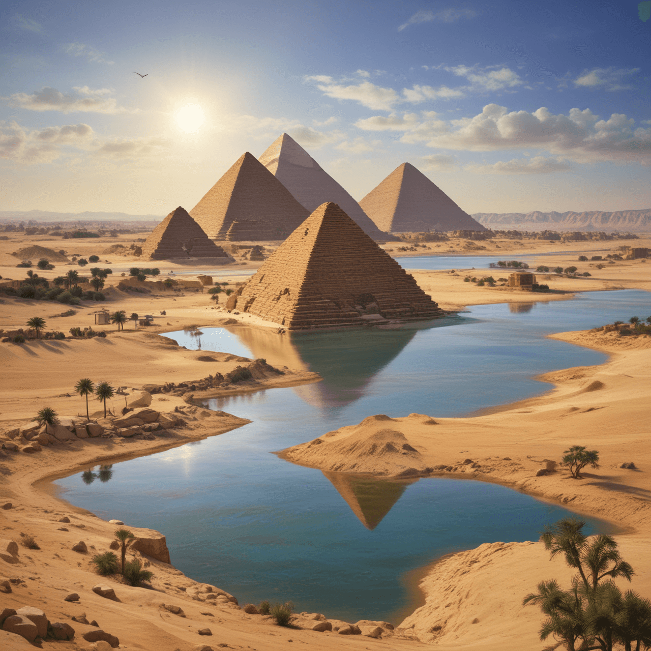 Pharaoh's Run Quiz game banner