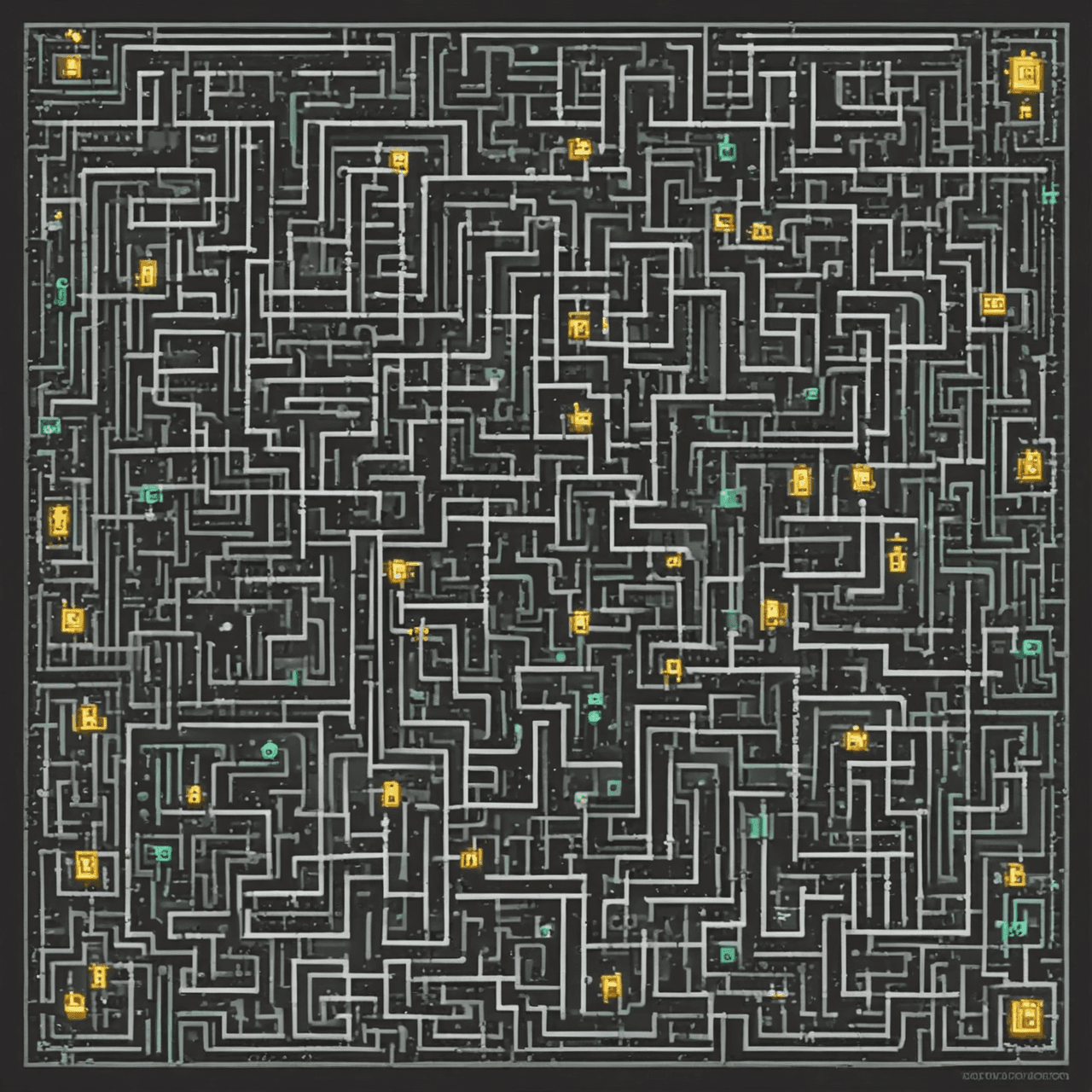 Pixel Maze Quest game banner