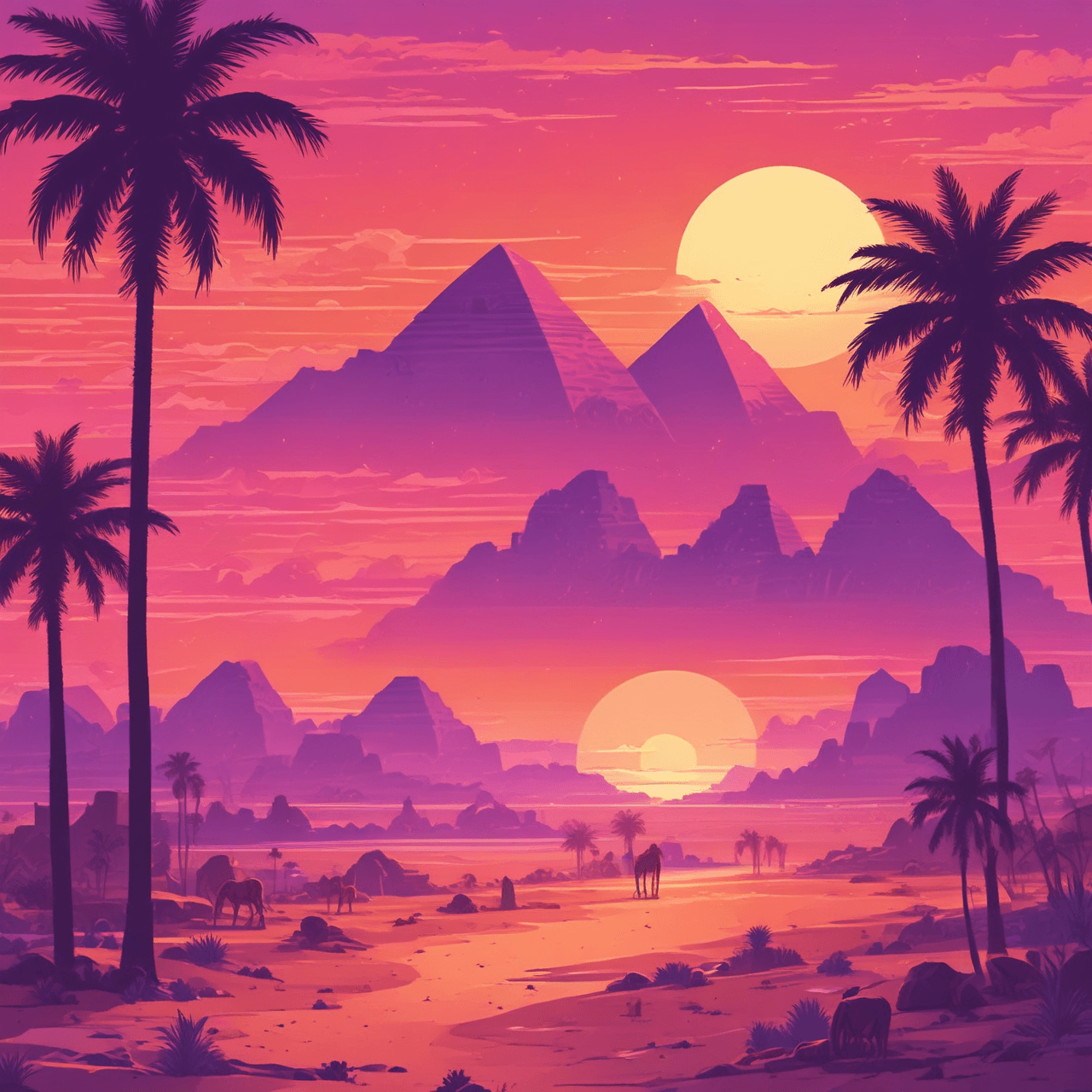 Pyramid Run Quiz game banner