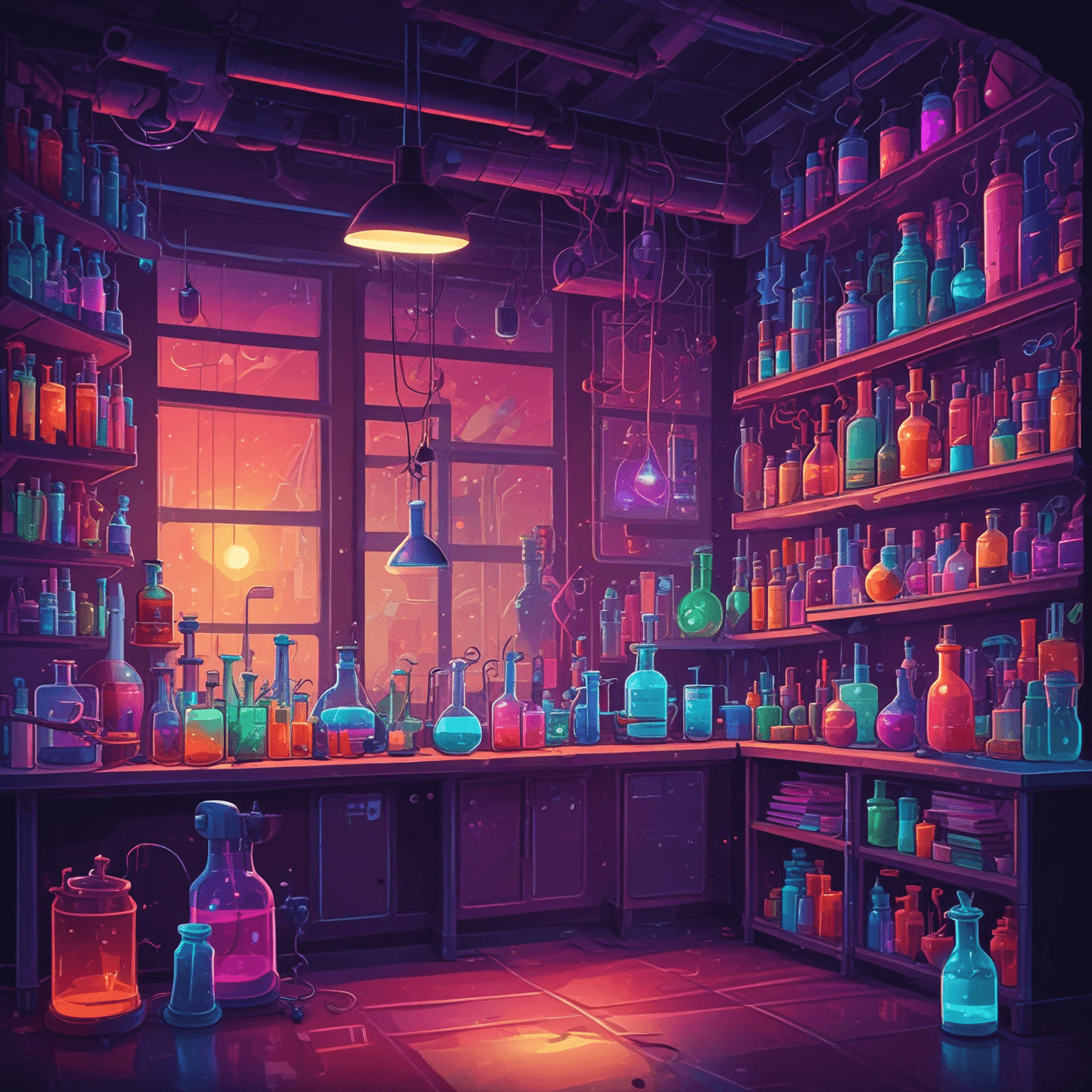 Jetpack Chemistry Adventure game banner