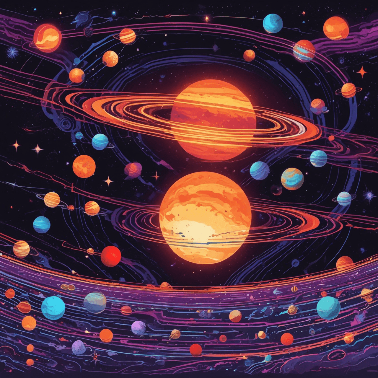 Solar System Jetpack Quest game banner