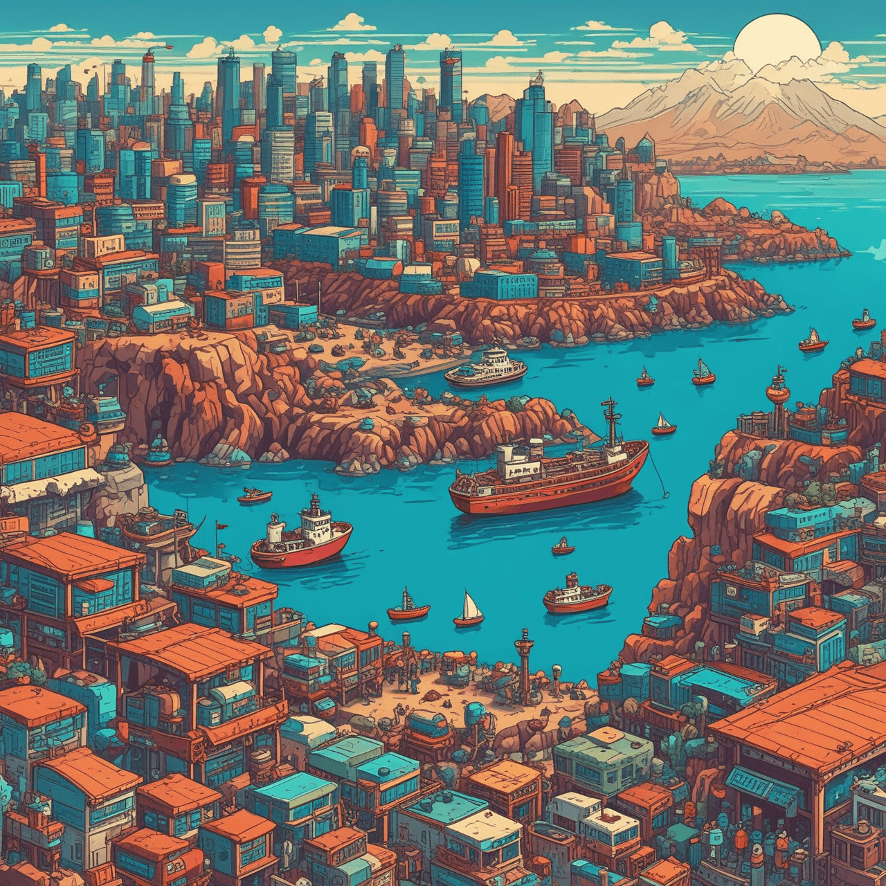 Geo-Runner Quiz game banner
