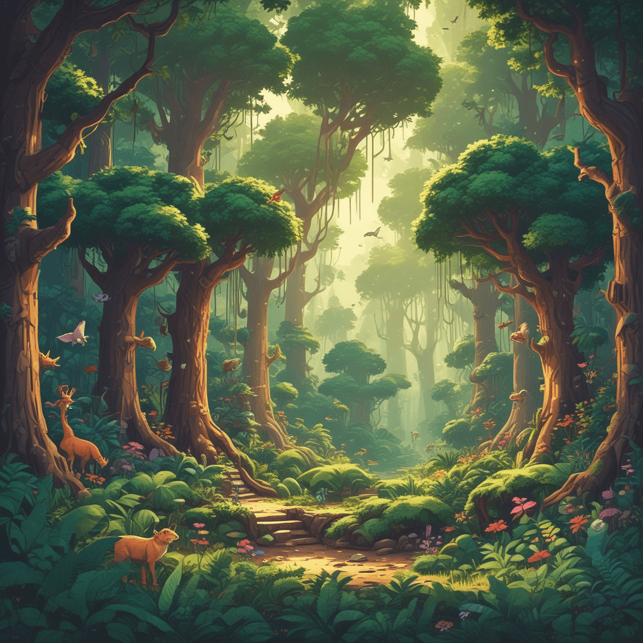 Ecology Jetpack Adventure game banner