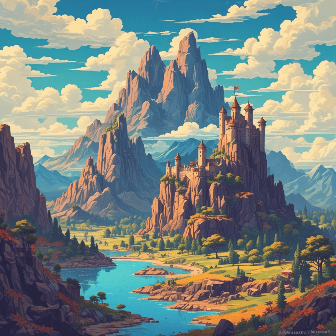 Puente de las Nubes Gramatical game banner