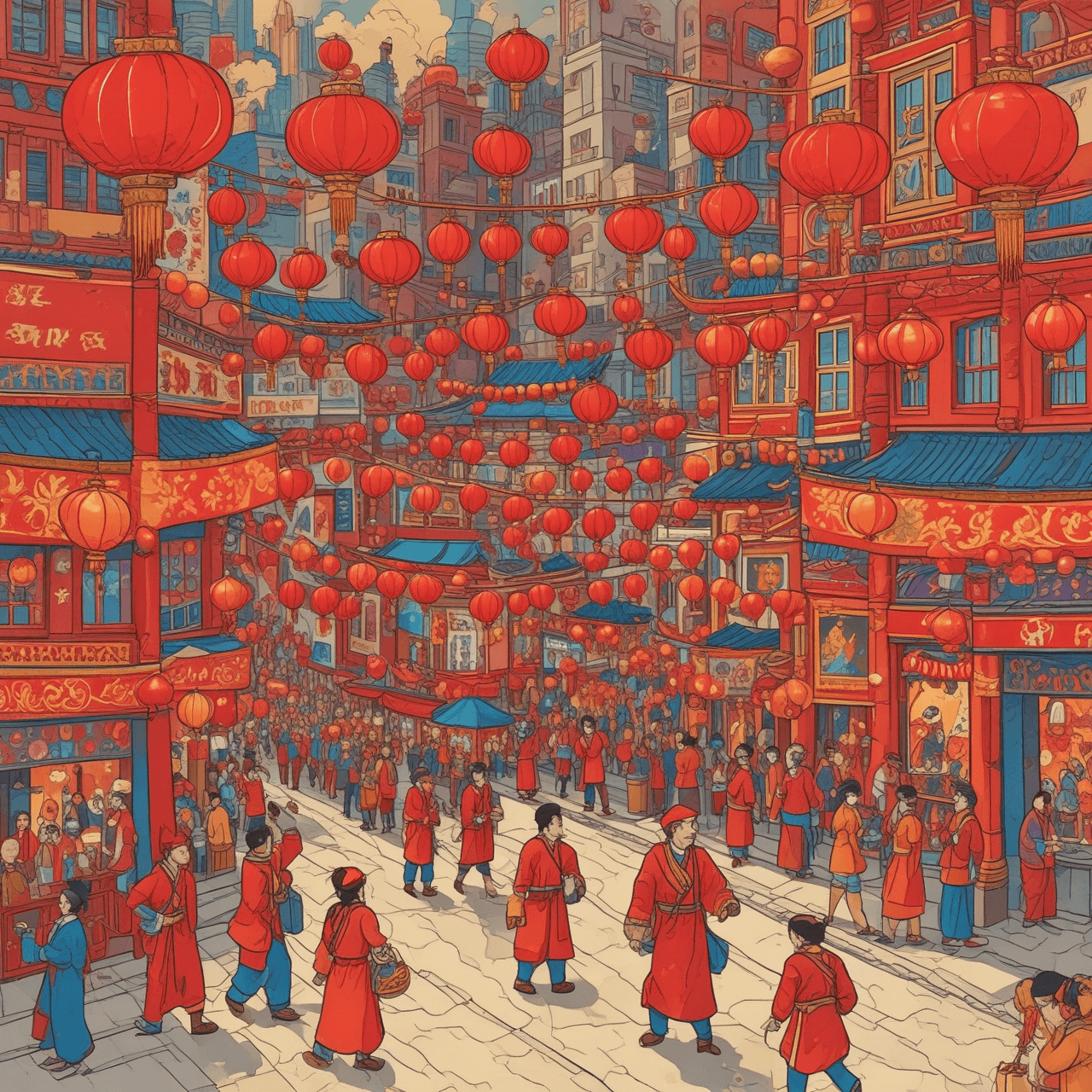 Lunar New Year Quiz Flight game banner