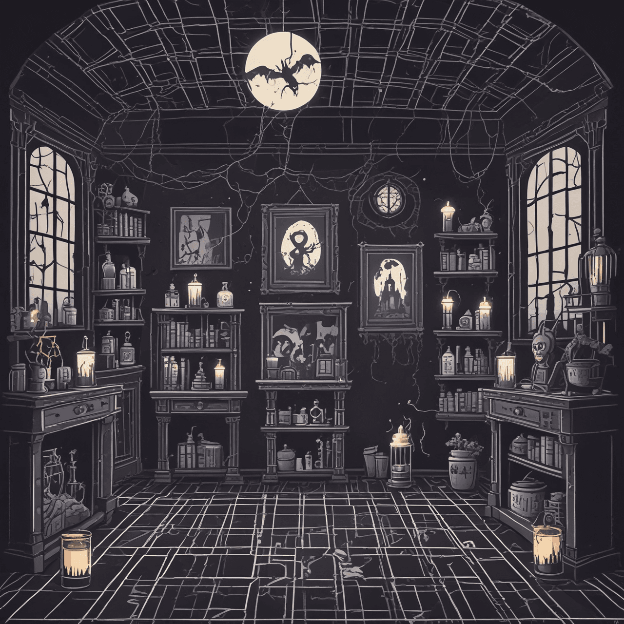 Algebraic Haunt game banner