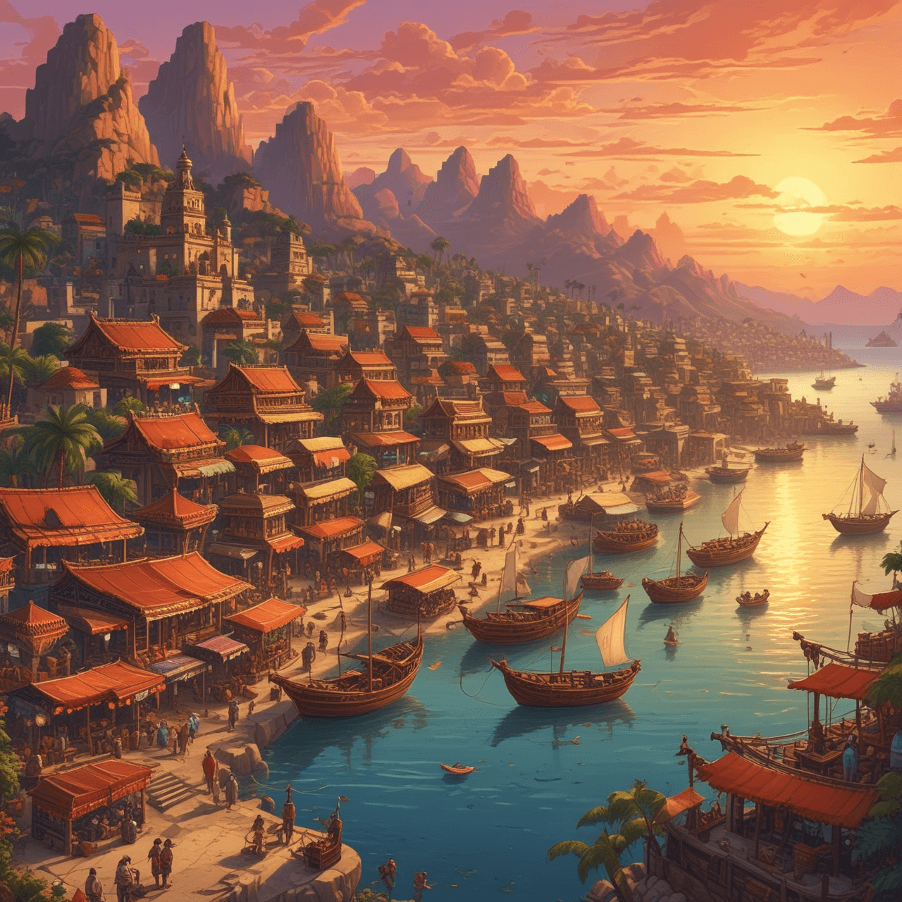 Ocean Trade Quest game banner