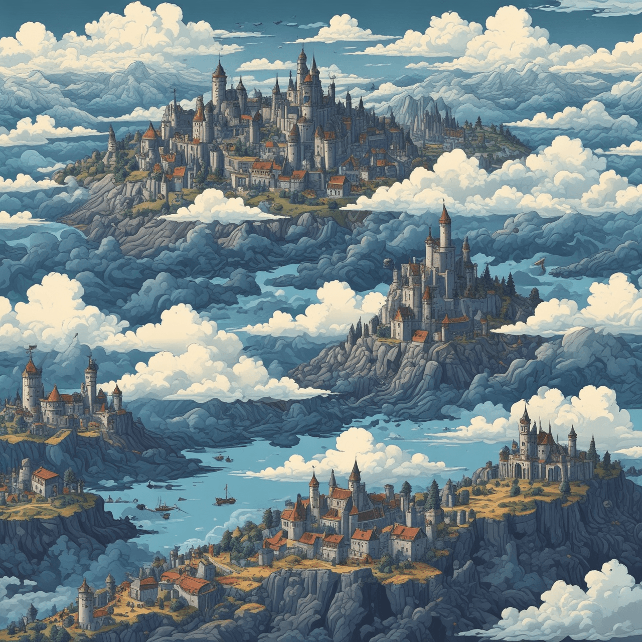 Hundred Years' Cloud War game banner