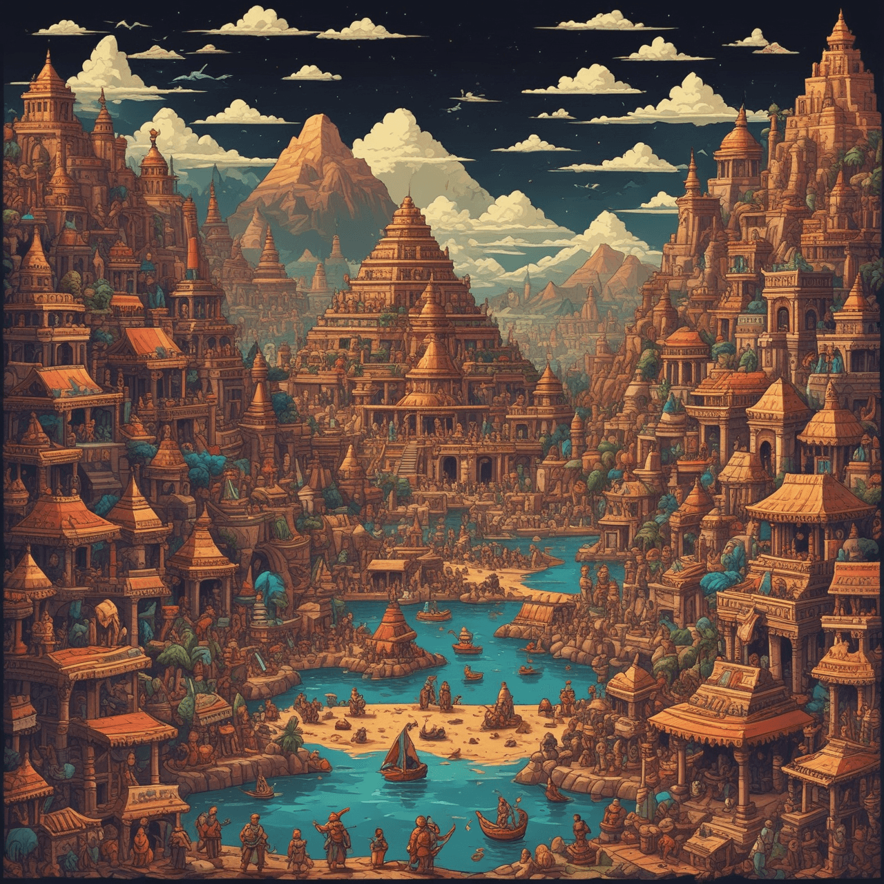Ancient Empires Race game banner