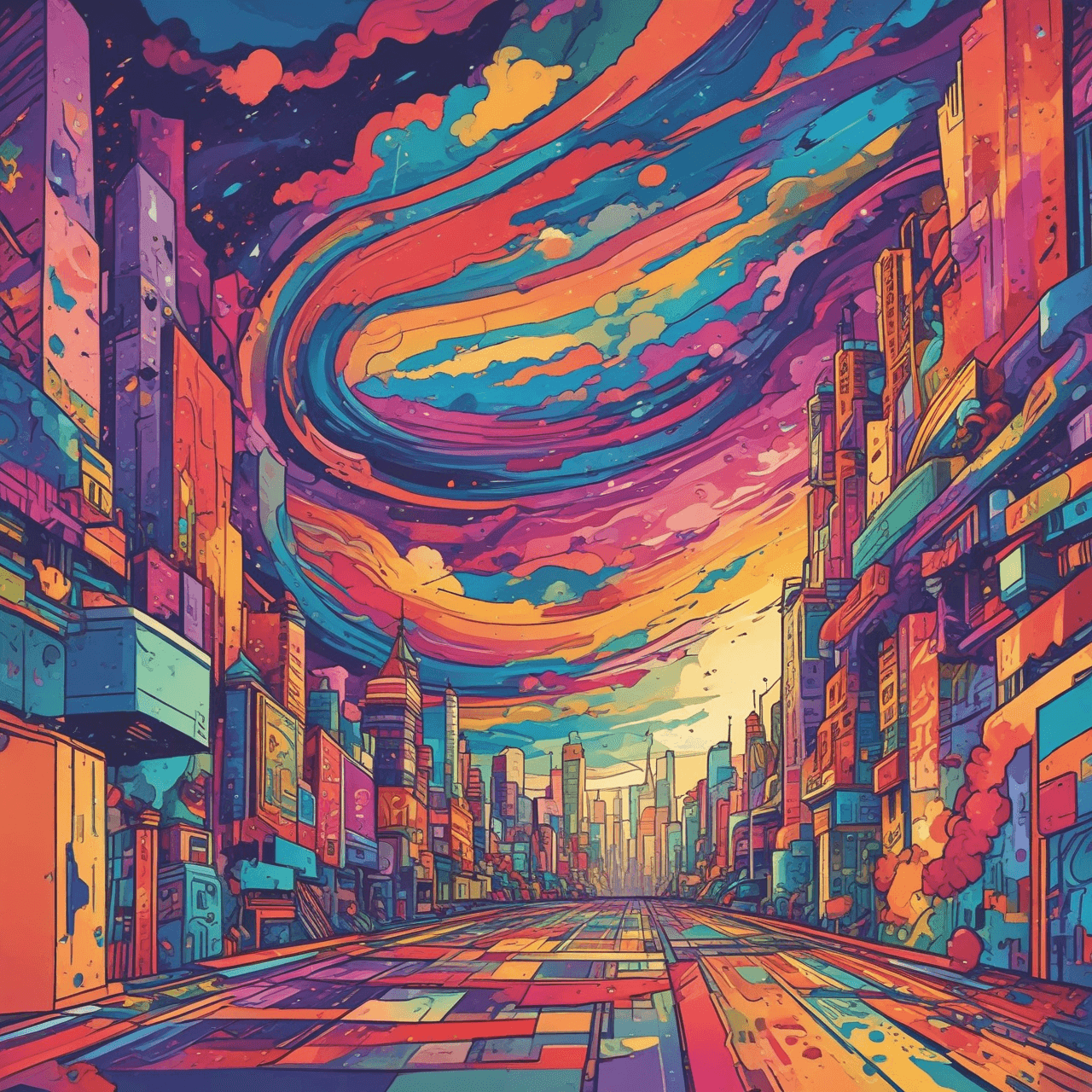Color Spectrum Run game banner