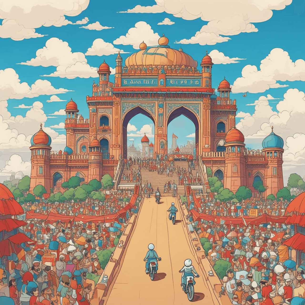 Doraemon: Freedom Struggle Race game banner