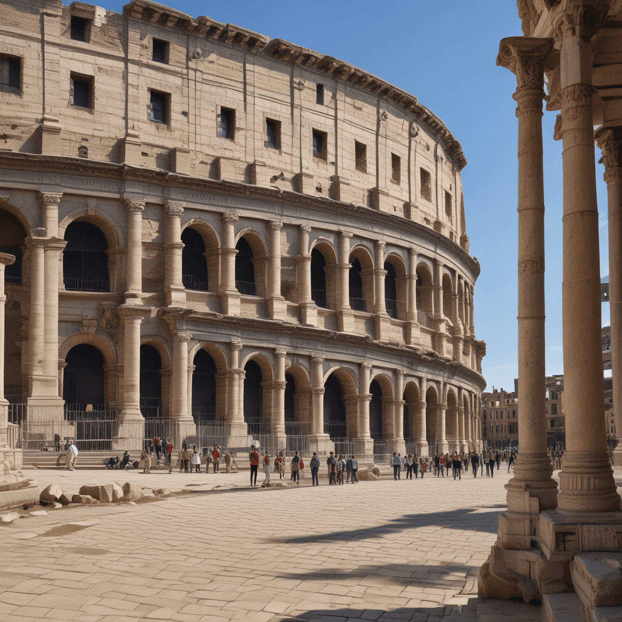 Roman Run Quiz game banner