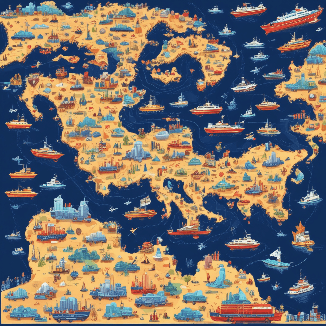Global Market Jetpack game banner