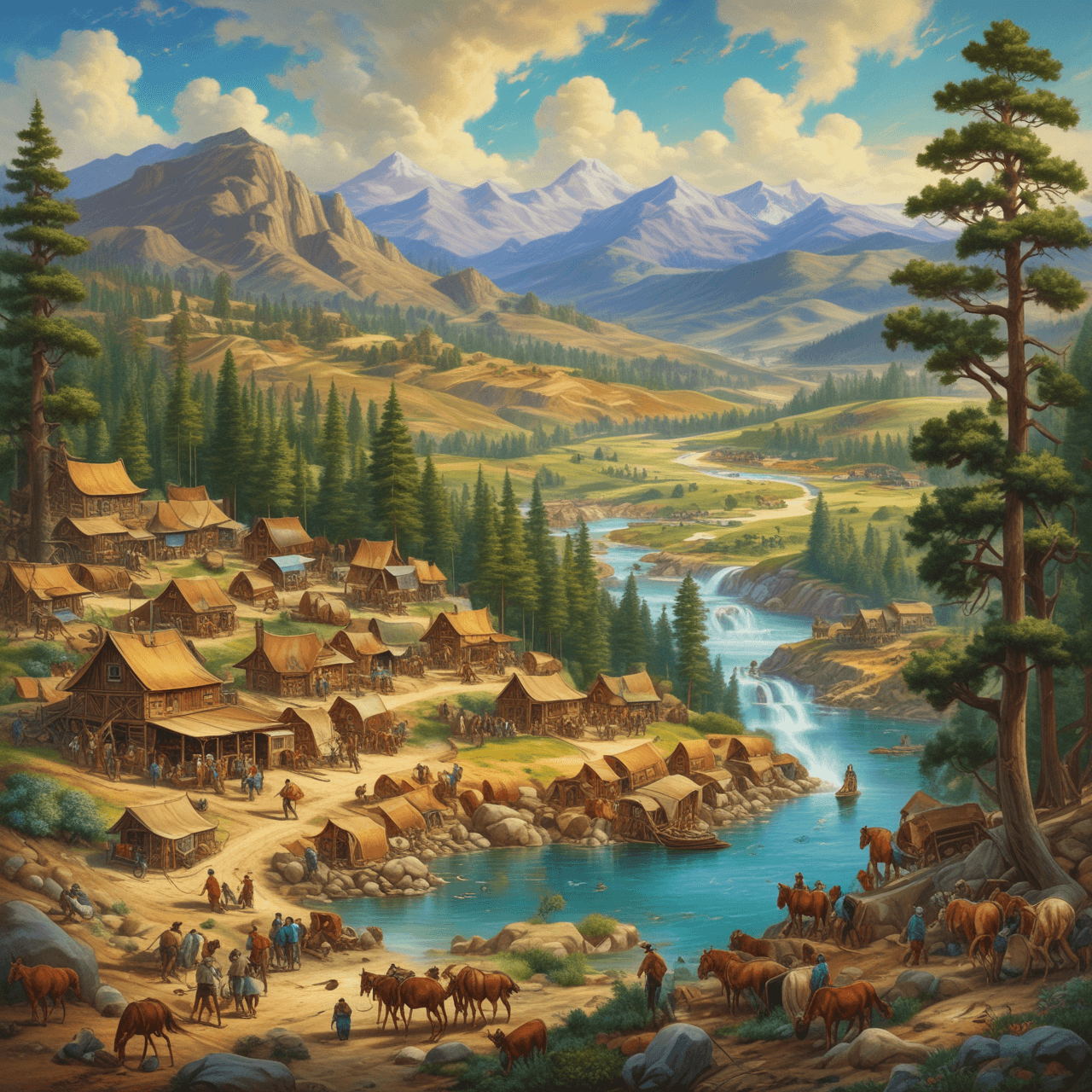 Gold Rush Quiz Adventure game banner