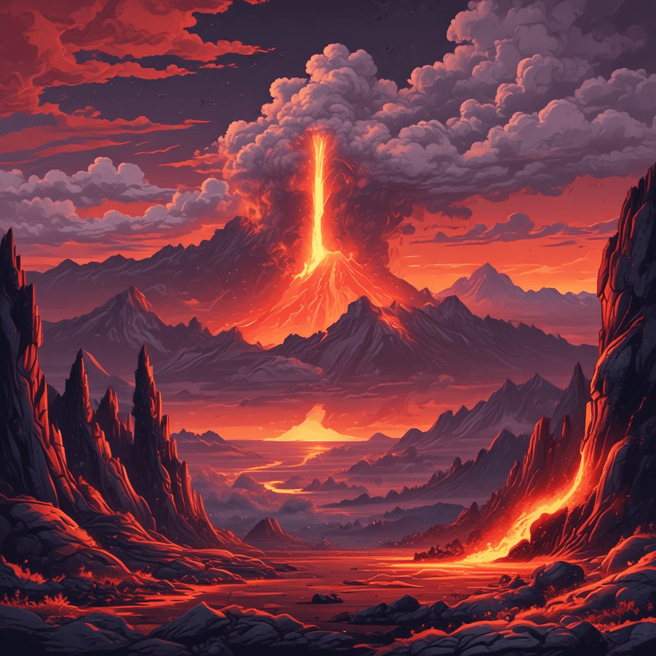 Tectonic Trek: Volcanic Run game banner
