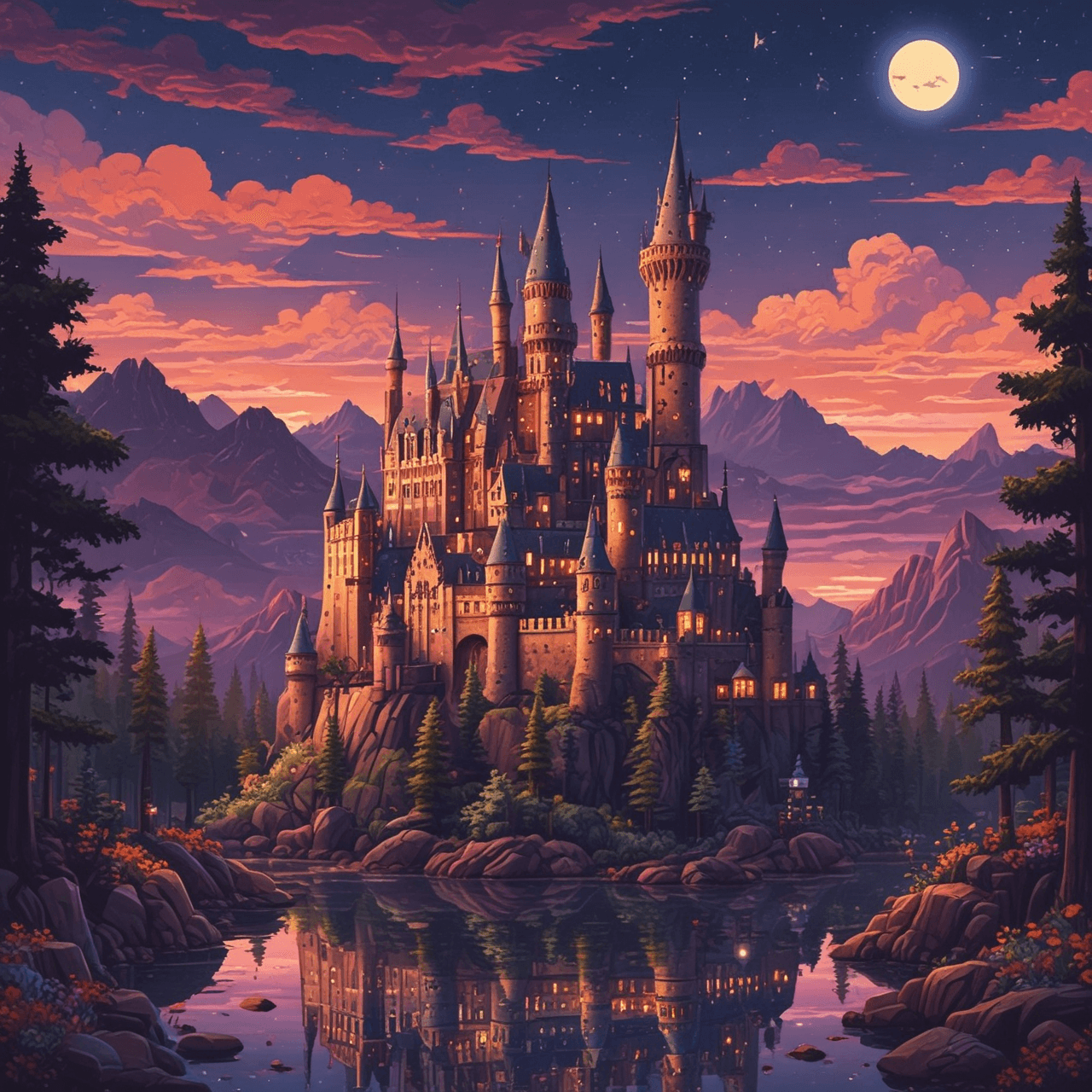 Hogwarts Run Quiz game banner