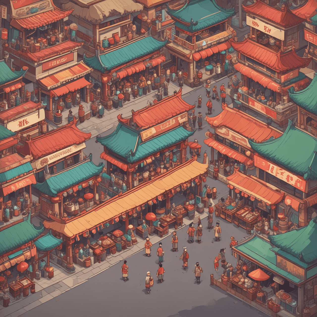 Market Vocabulary Defenders game banner