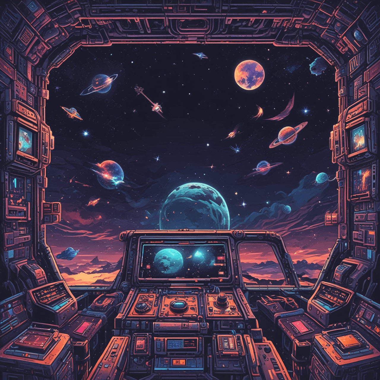 Cosmic Thermodynamics Run game banner