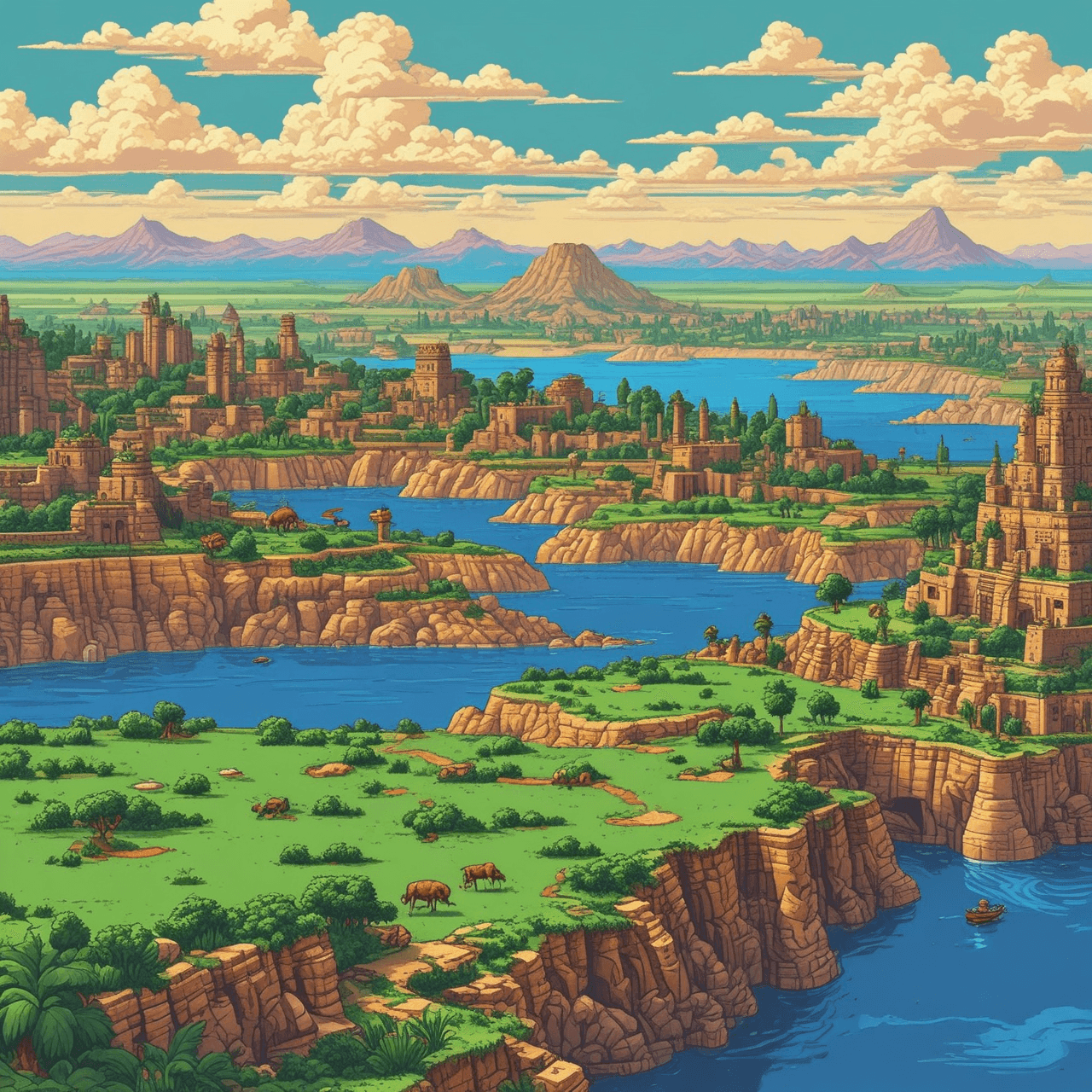 Ancient Sumer: Quiz Runner game banner