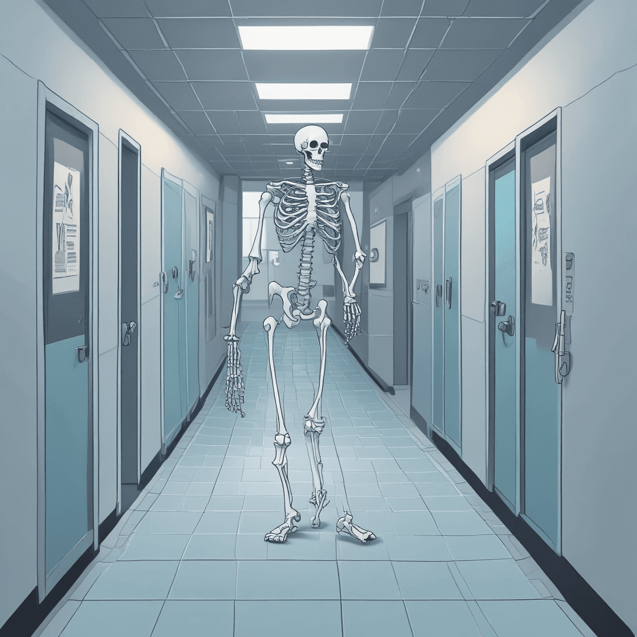 Skeleton Run Quiz game banner