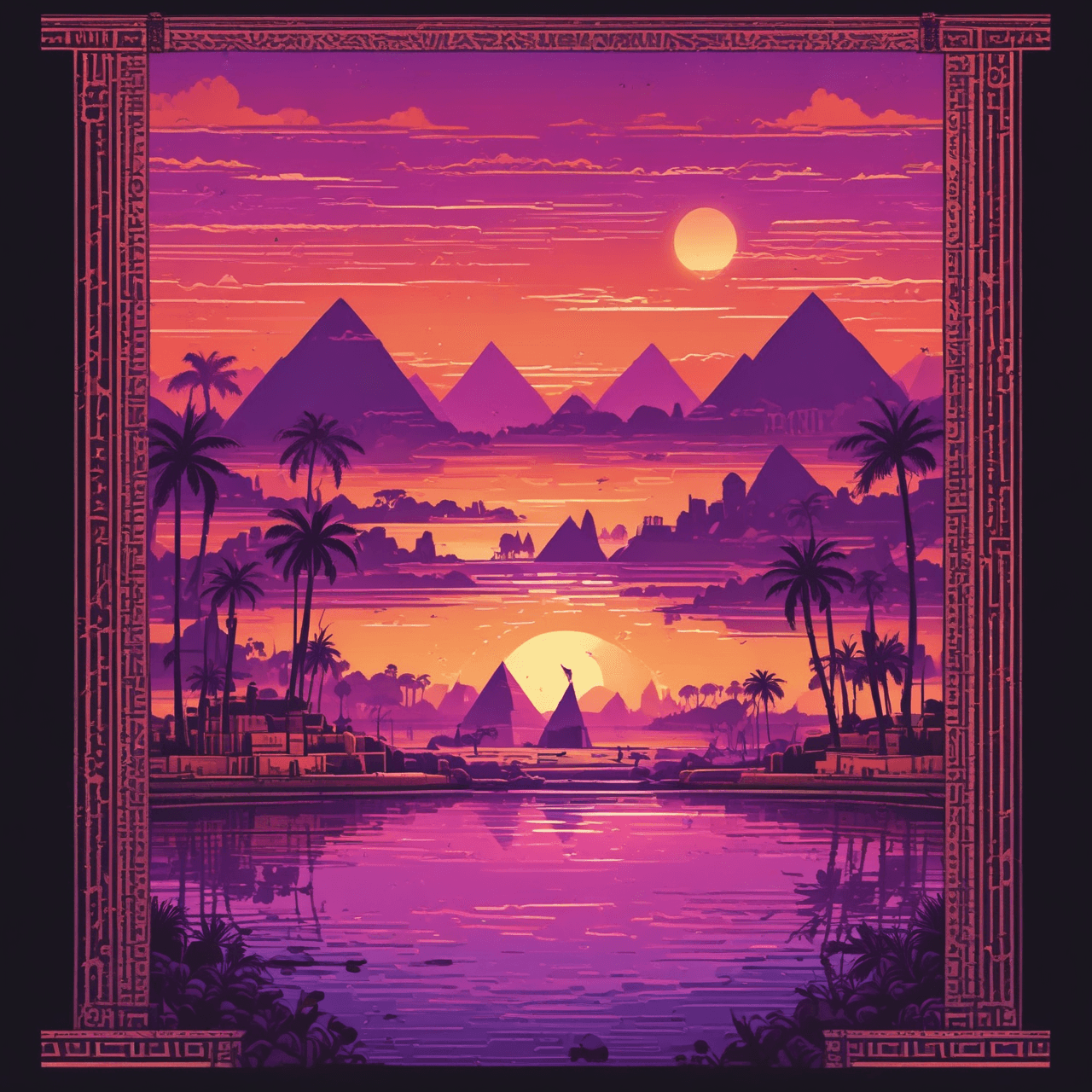 Pharaoh's Race game banner