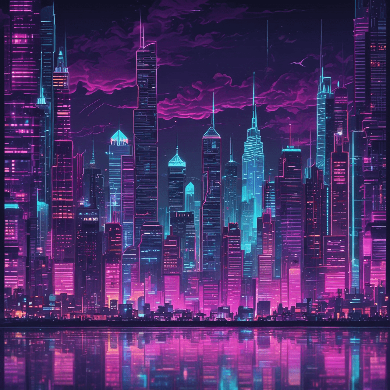 Integer Neon Dash game banner