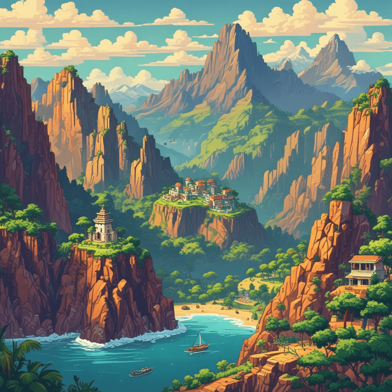South America Jump game banner