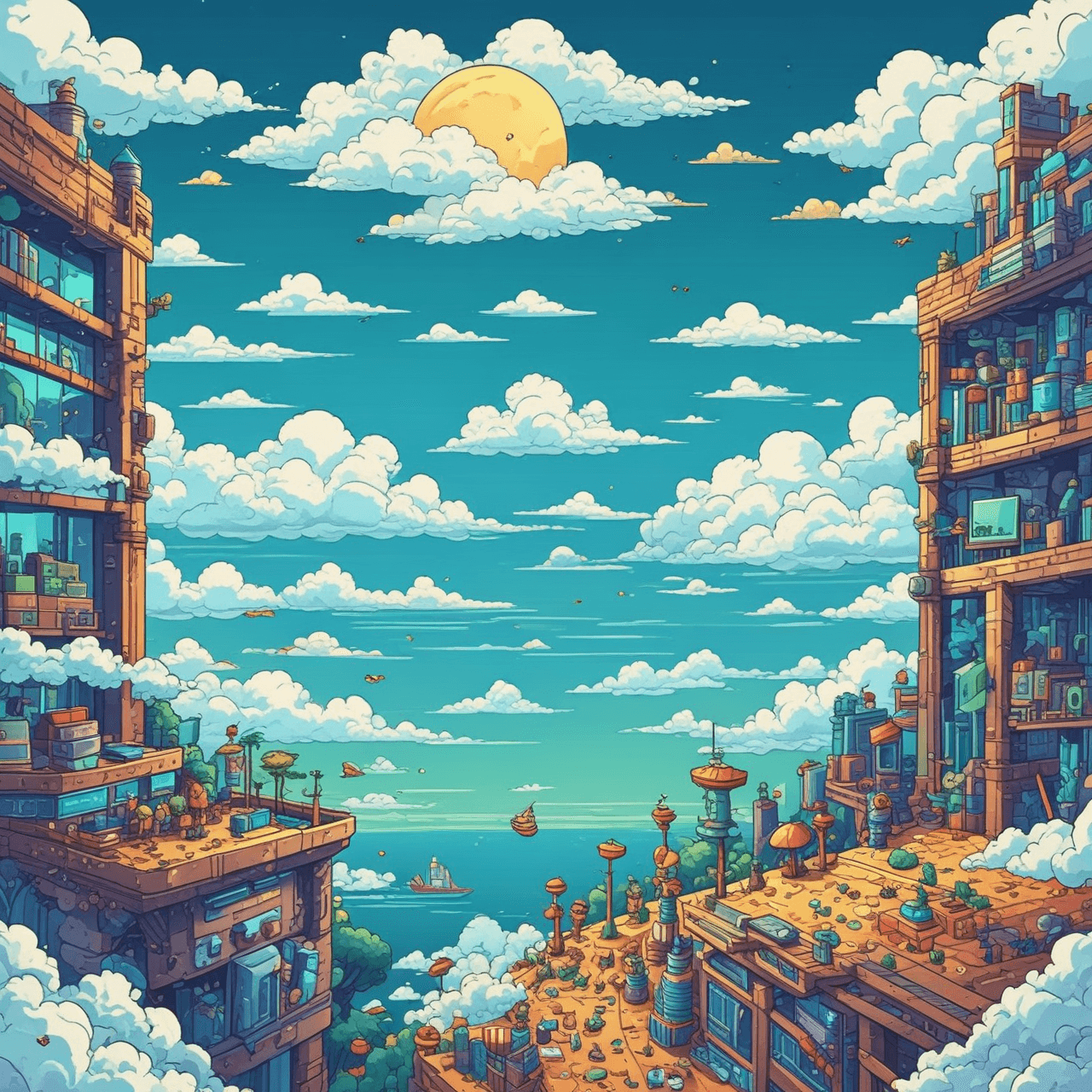 Market Navigator: Cloud Bridge game banner