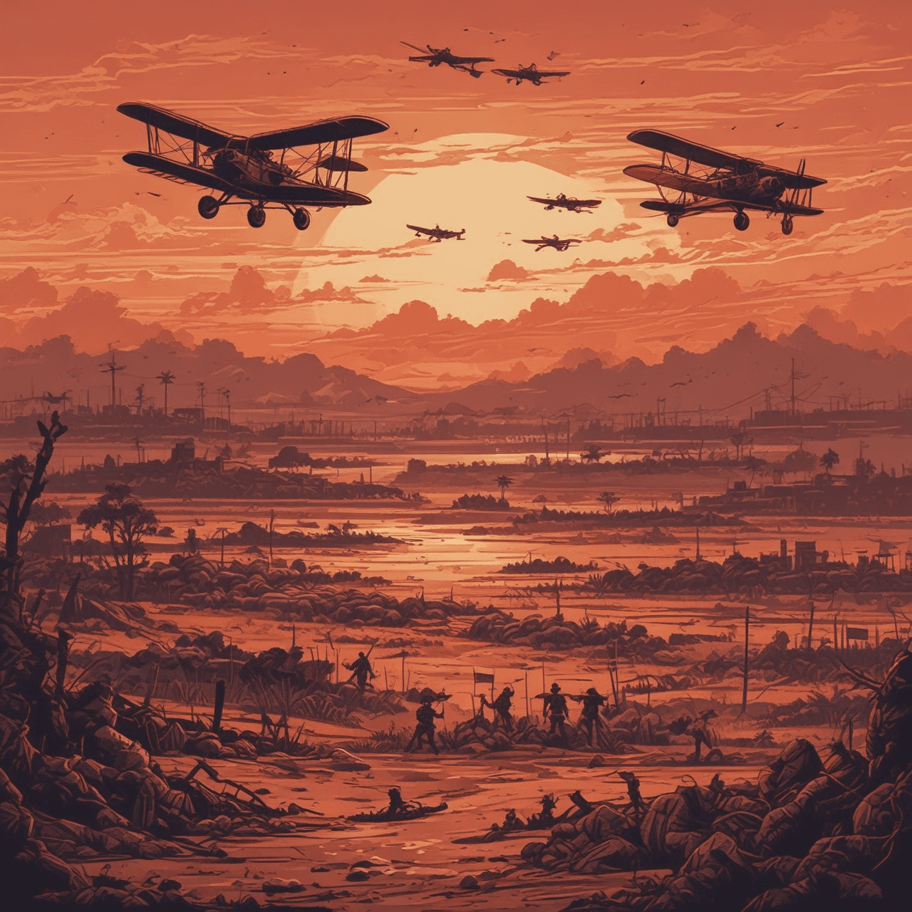 WWI: The Great War Run game banner