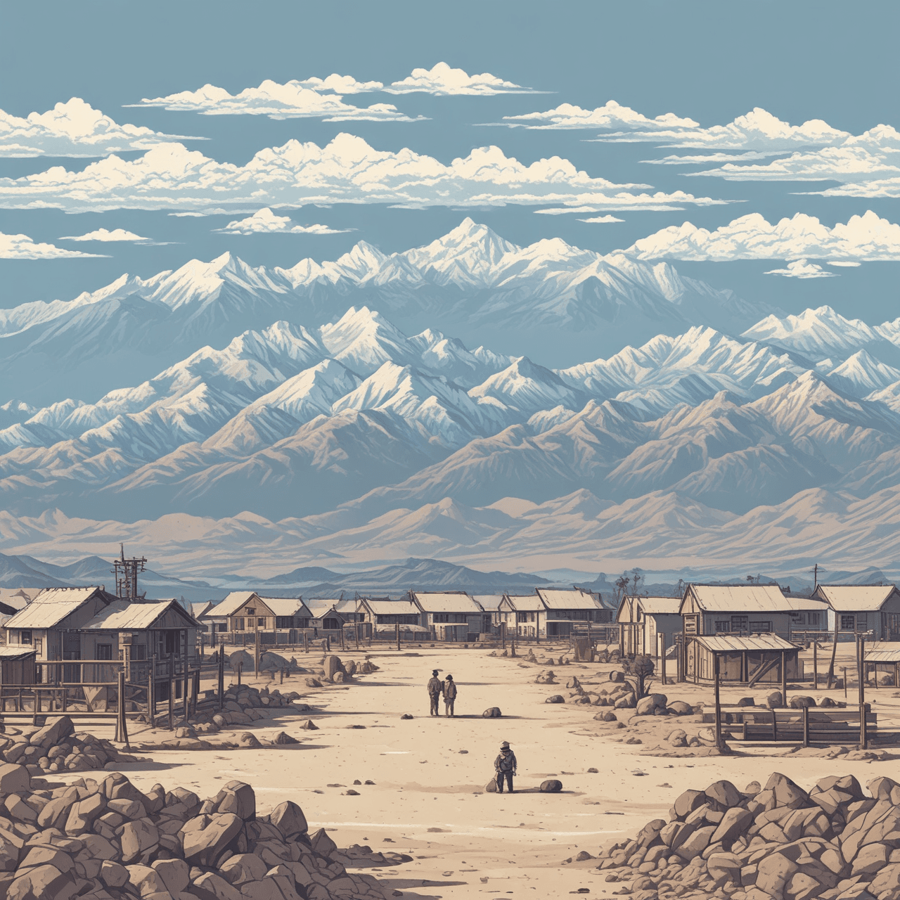Manzanar Jump game banner