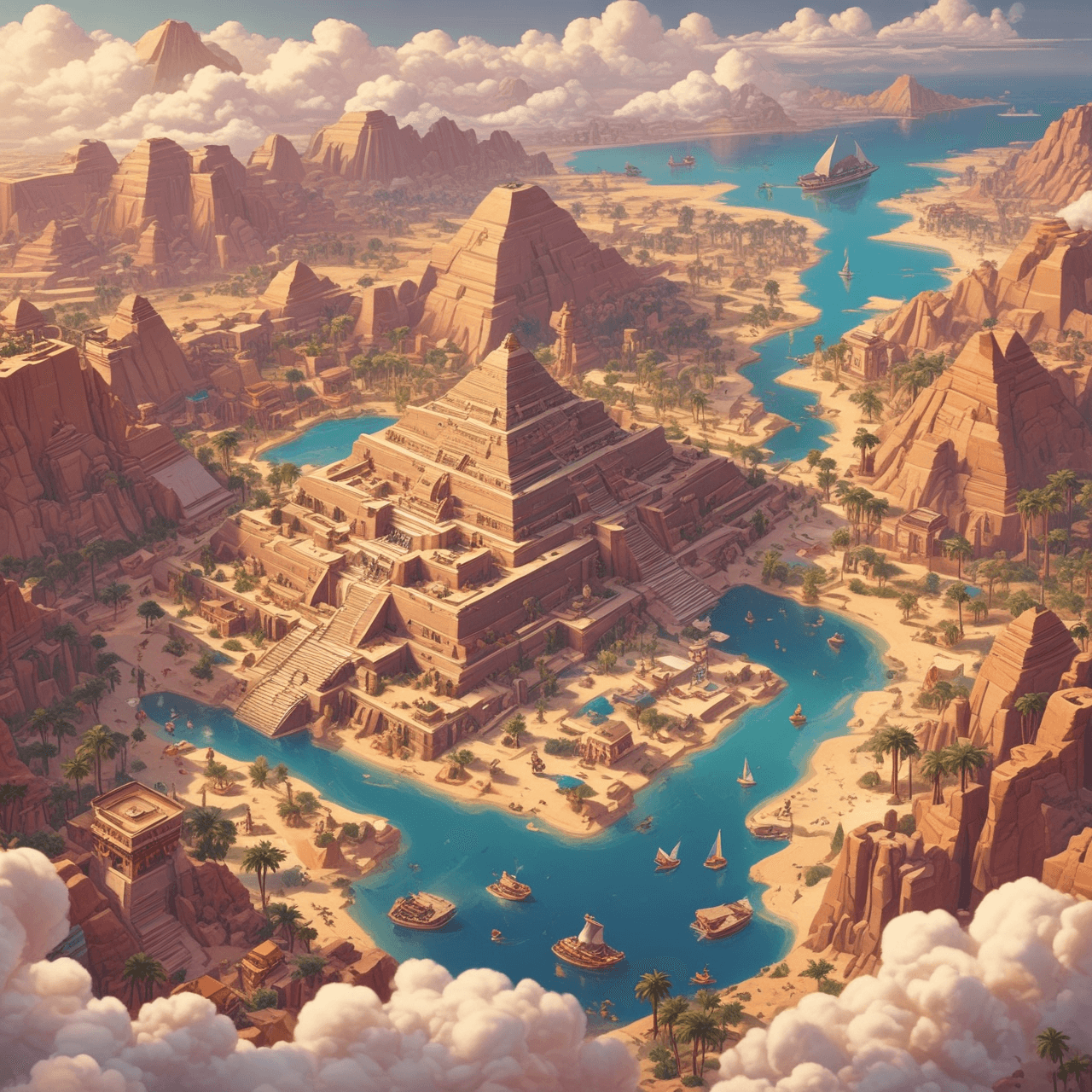 Pharaoh's Path Challenge game banner