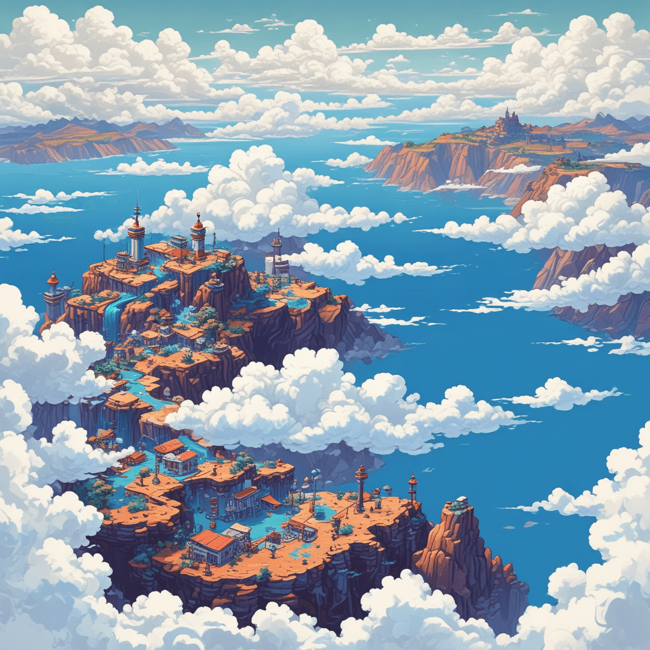 Math Cloud Bridge game banner