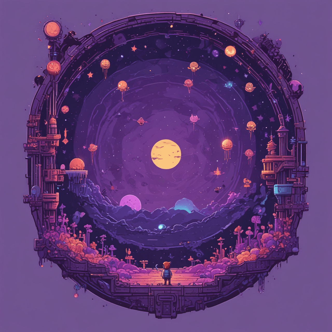 Course Cosmique : Matière et Univers game banner