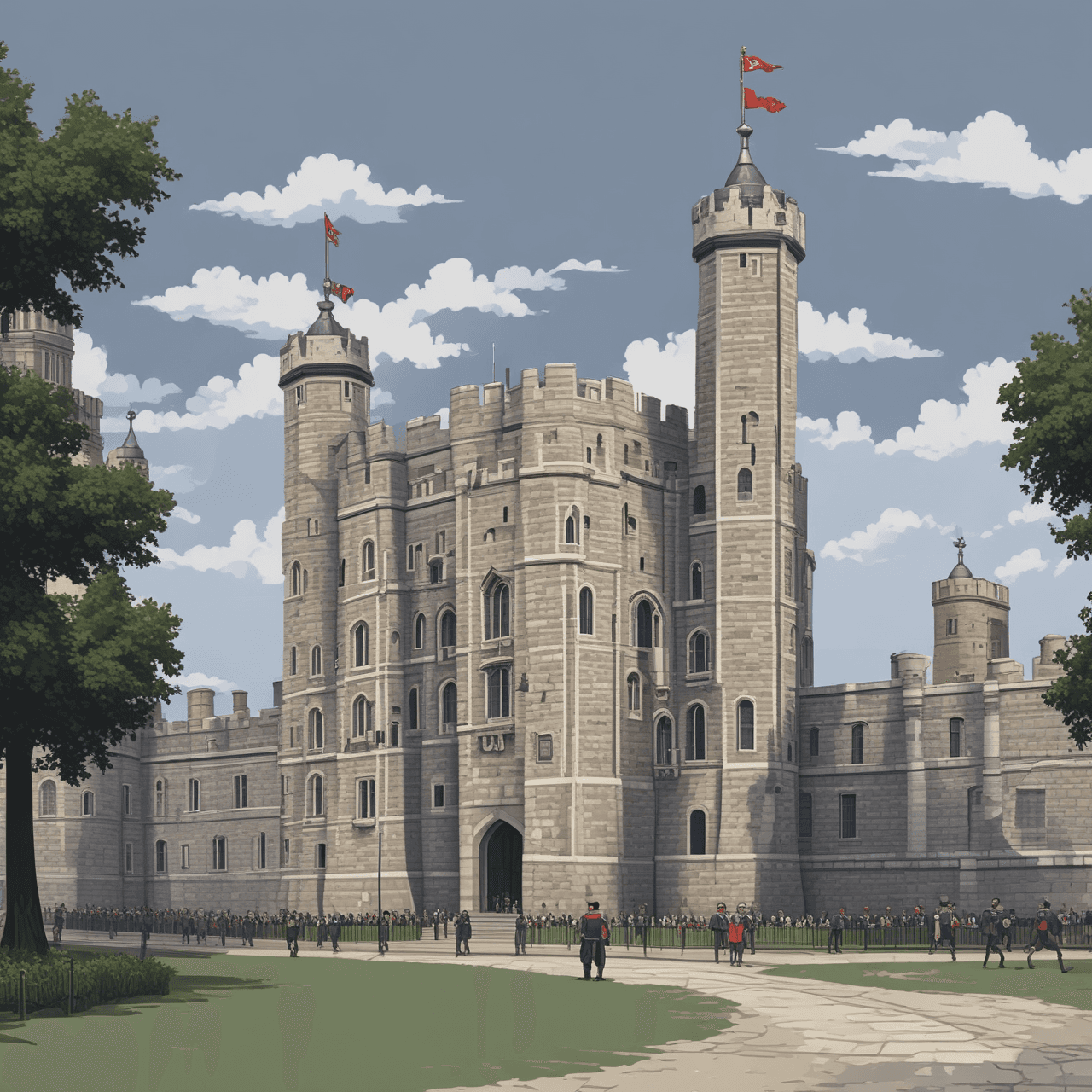 Tudor Throne Run game banner