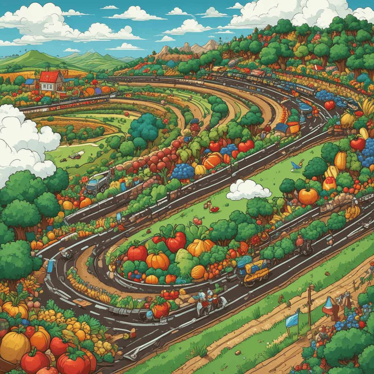 Nutrition Race game banner