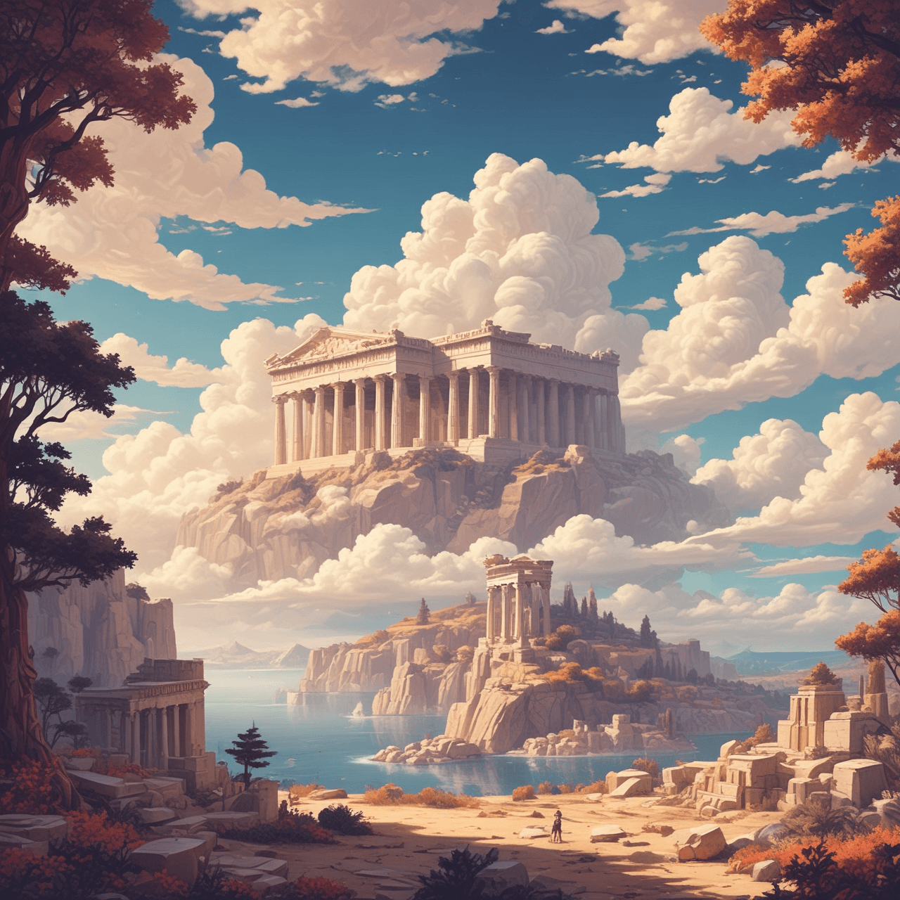 Olympus Bridge Quest game banner