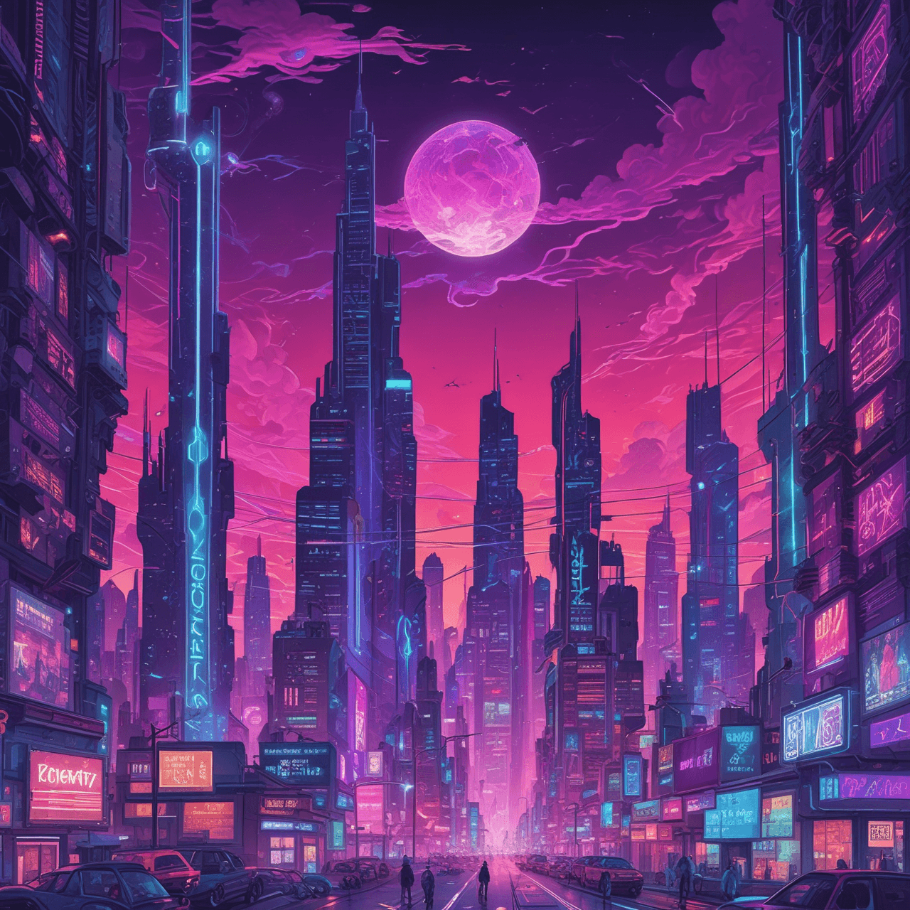 Digestive Dash: Cyberpunk Edition game banner